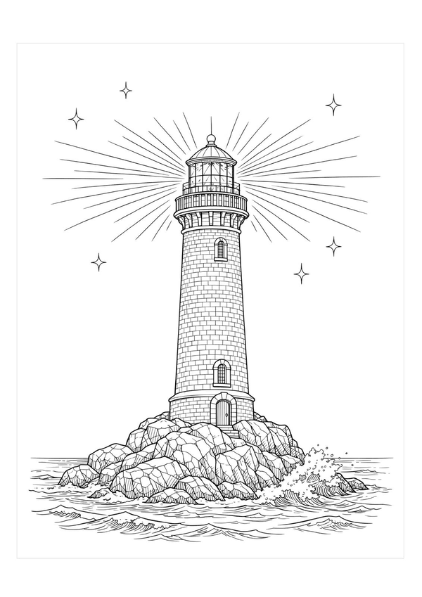 Lighthouse illustration